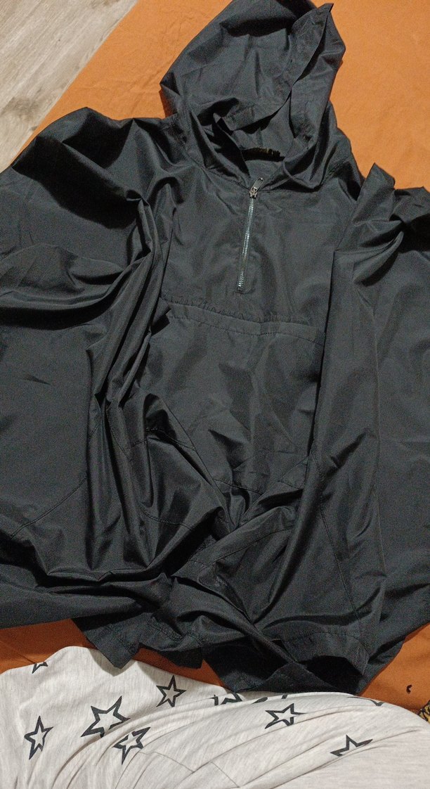 Siyah Bayan Midi Yağmurluk - Görsel 5