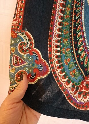 s Beden Batik desenli elbise