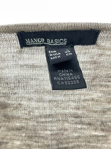 s Beden kahverengi Renk Mango T-shirt %70 İndirimli.