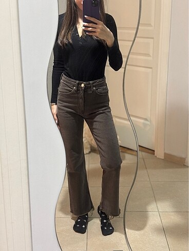 Zara kahve jean