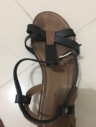 Kemal Tanca Deri sandalet