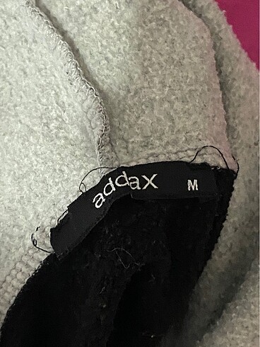 Addax addax gri siyah sweatshirt