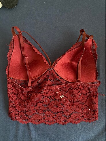 Penti bordo bralet 85 beden