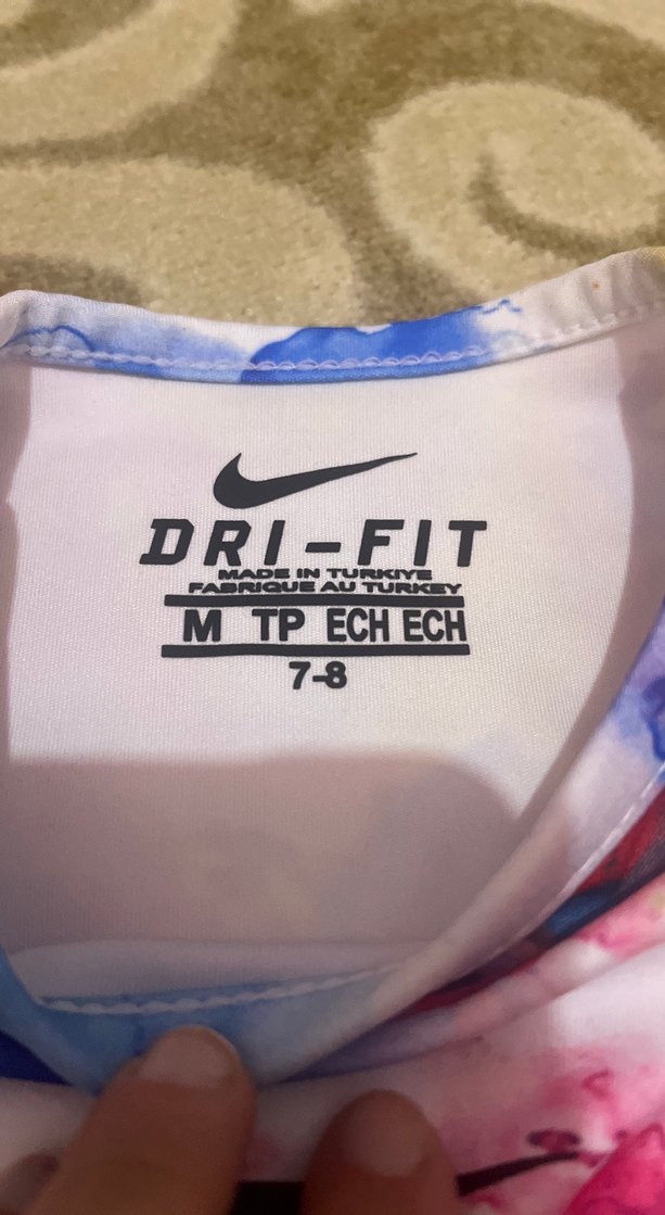 Çok Renkli Pilili Kız Elbisesi - Görsel 5