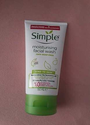 Simple nemlendirici temizleme jeli 