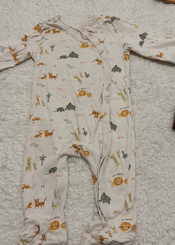 Uzun Kollu Pamuklu Bebek Tulumları - Görsel 2