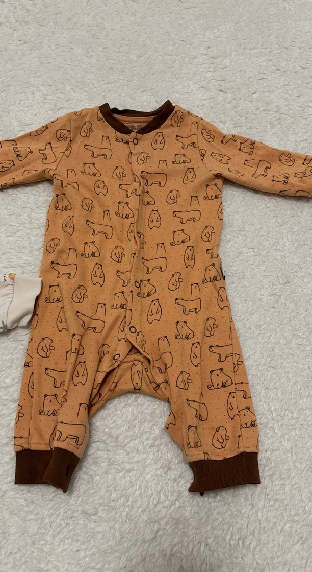 Uzun Kollu Pamuklu Bebek Tulumları - Görsel 3