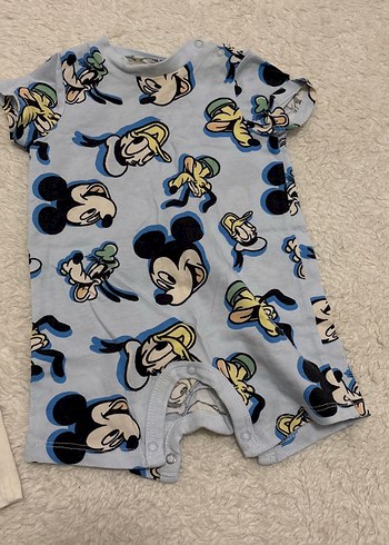 Pamuklu Erkek Bebek Kısa Kollu Tulum - Görsel 3