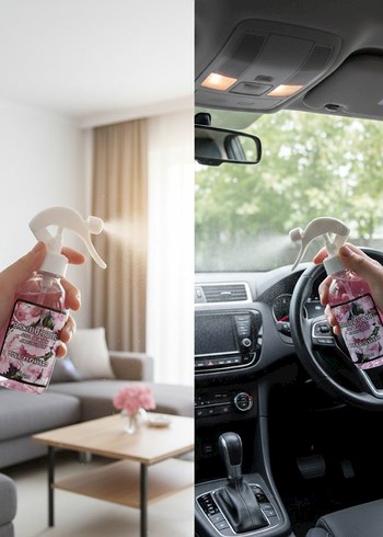 Bambuhome Pembe Çiçek Oda Oto  Kokusu 200  ml - Görsel 2