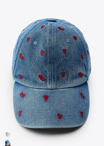 Beden Mavi Denim Kadın Şapka