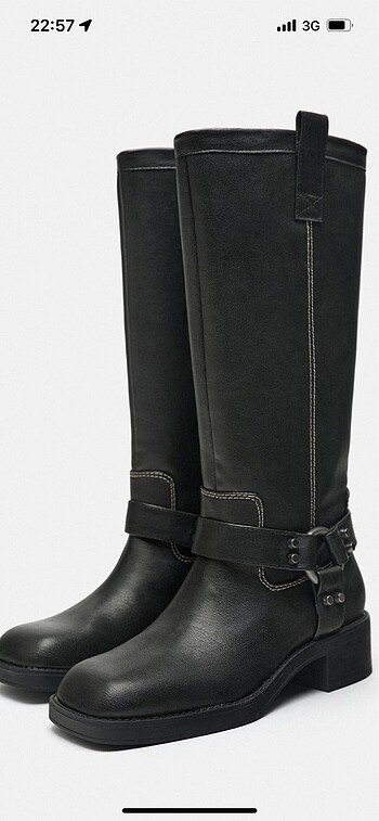 Zara Biker çizme