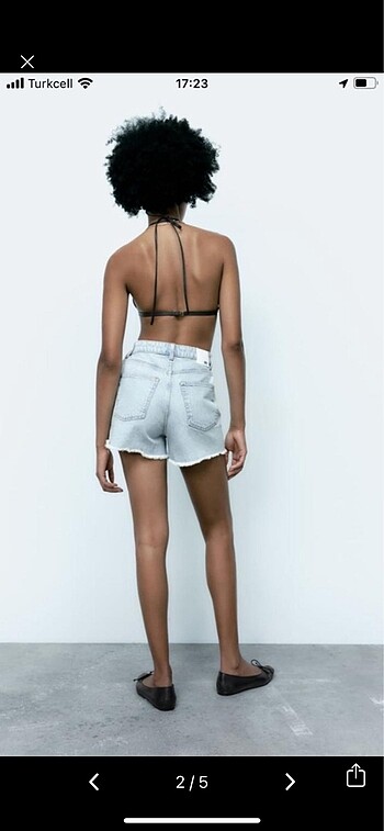 Zara Denim şort