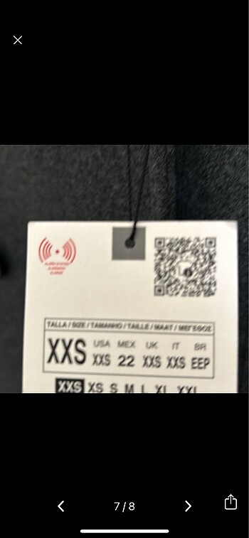 xs Beden Oversize kaban