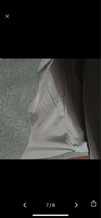 xs Beden gri Renk Oversize kaban
