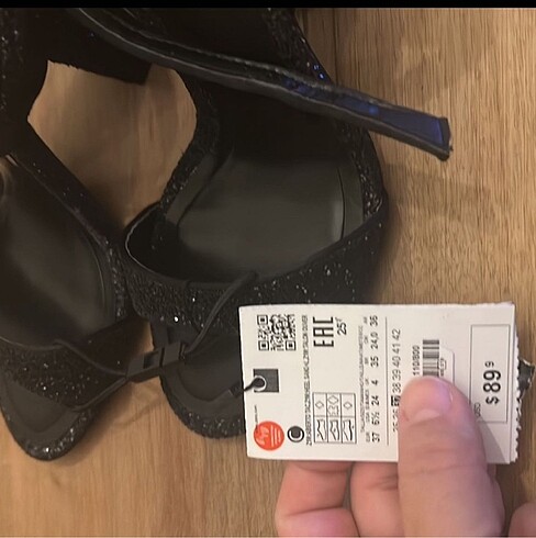 Zara Simli topuklu