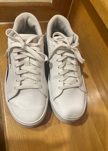 Beyaz Puma Kadın Spor Ayakkabı