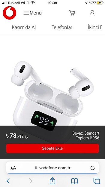Bluetooth kulaklık