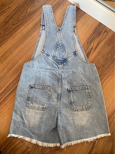 Koton kot şort salopet - Görsel 4