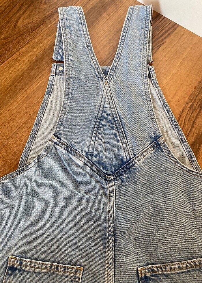 Koton kot şort salopet - Görsel 5