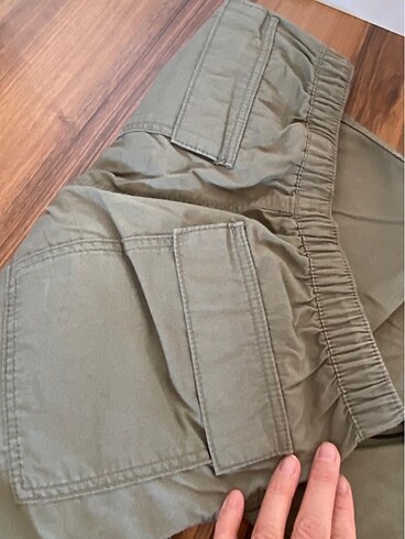 H&M H&M pamuk keten çocuk paraşüt pantolon