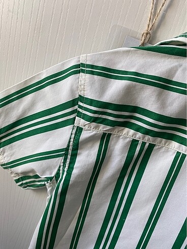 Orijinal H&M kısa kol erkek çocuk gömlek - Görsel 5