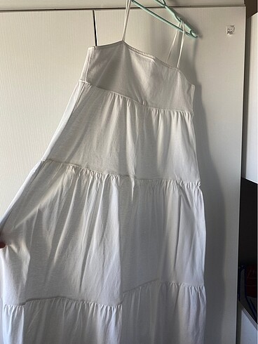 H&M Kız çocuk H&M pamuk kumaş astarsız elbise.