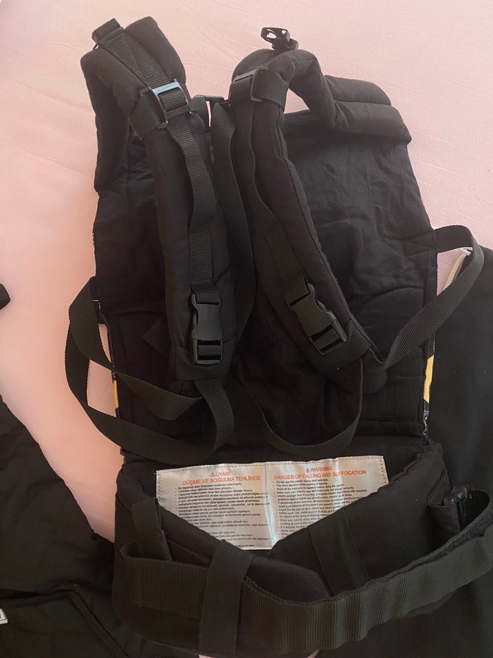 Solomombaby Renkli Fil Desenli Bebek Taşıyıcı - Görsel 2