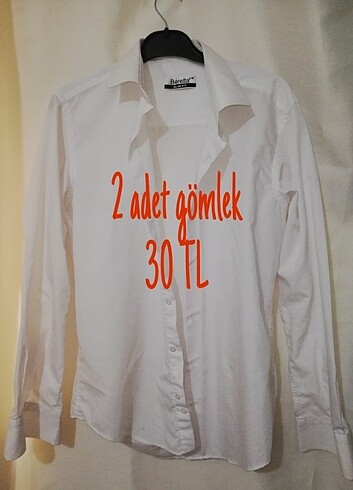 2 adet erkek gömlek 