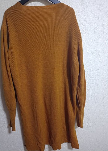 Kadın Kahverengi Uzun Kollu Triko tunik - Görsel 2