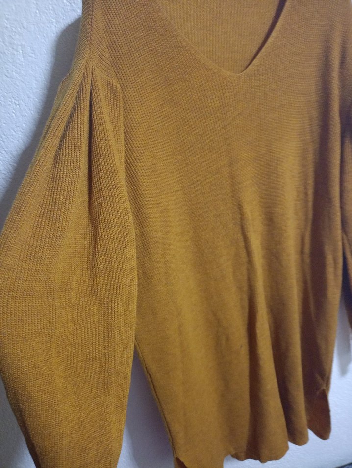 Kadın Kahverengi Uzun Kollu Triko tunik - Görsel 4