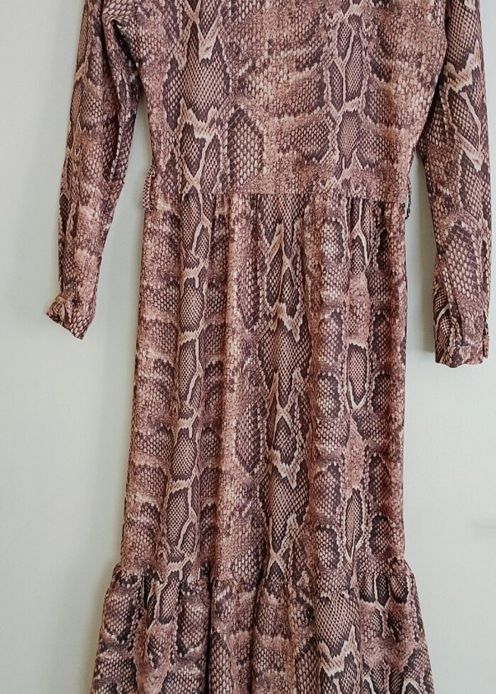 Elbise Leopar desen - Görsel 5