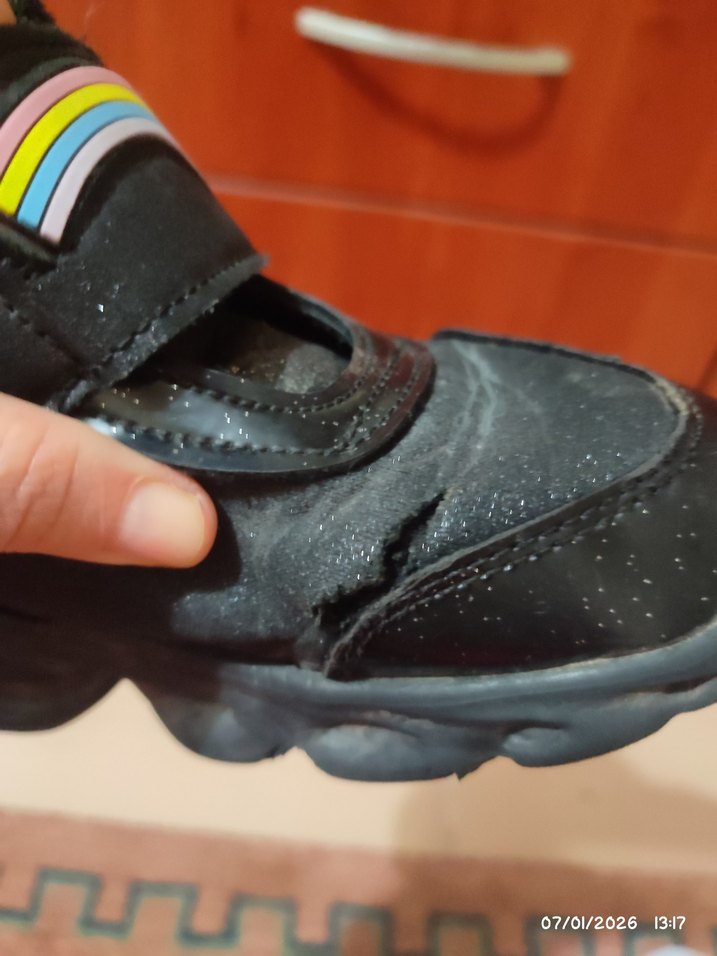 Kız Çocuk  Rock Punk Spor Ayakkabı - Görsel 3