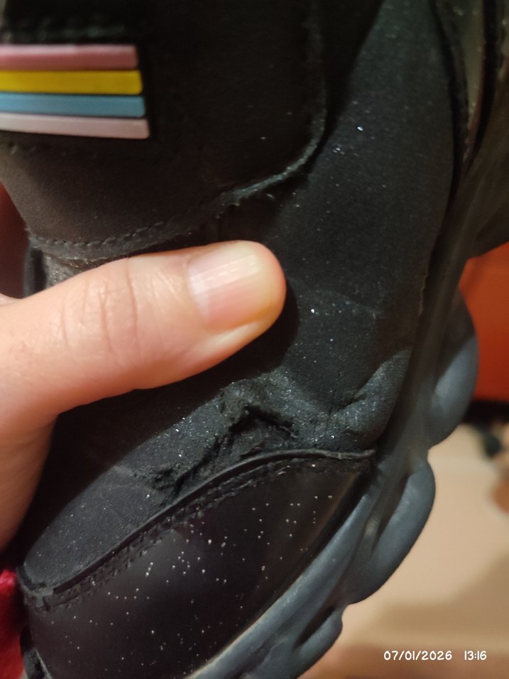 Kız Çocuk  Rock Punk Spor Ayakkabı - Görsel 2