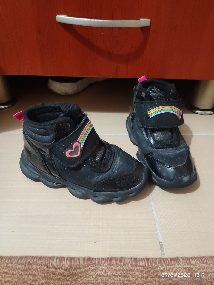 Kız Çocuk  Rock Punk Spor Ayakkabı - Görsel 4