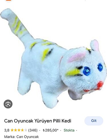 Diğer Miyavlayan kedi pilli yürüyor
