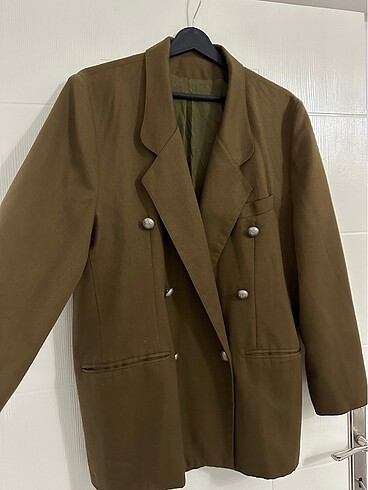 40 Beden haki Renk Vintage blazer