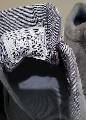 Gri Bağcıklı Erkek Spor Ayakkabı - Görsel 5