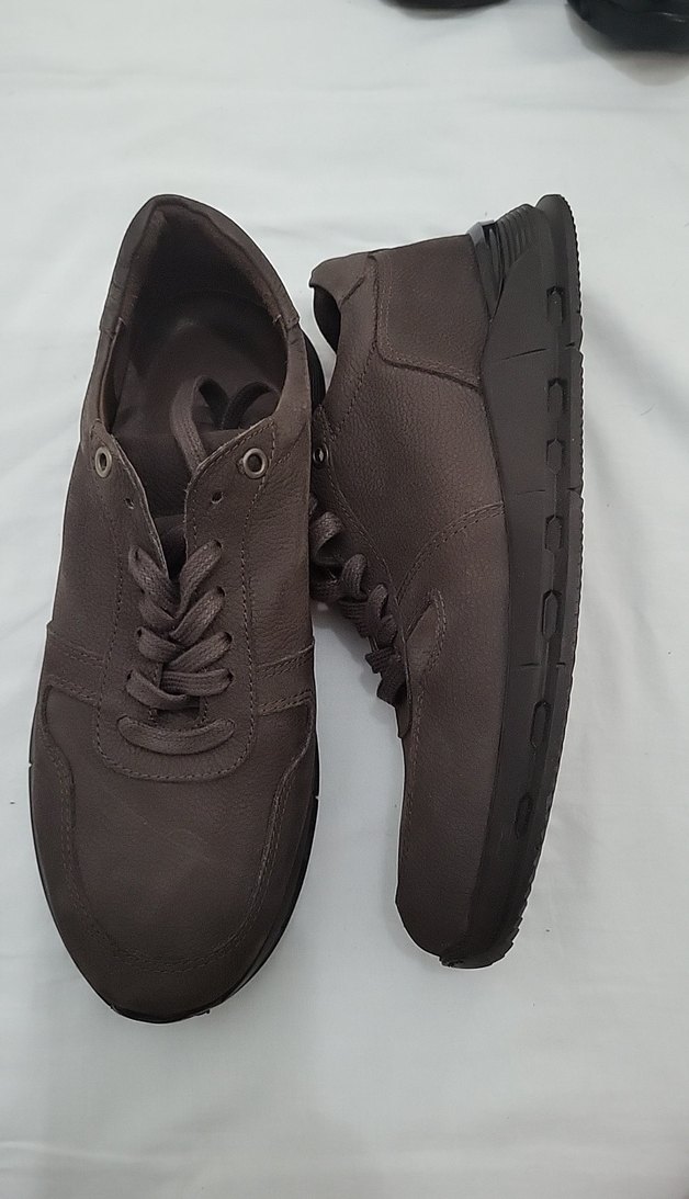 Kahverengi Süet Erkek Spor Ayakkabı inci - Görsel 3