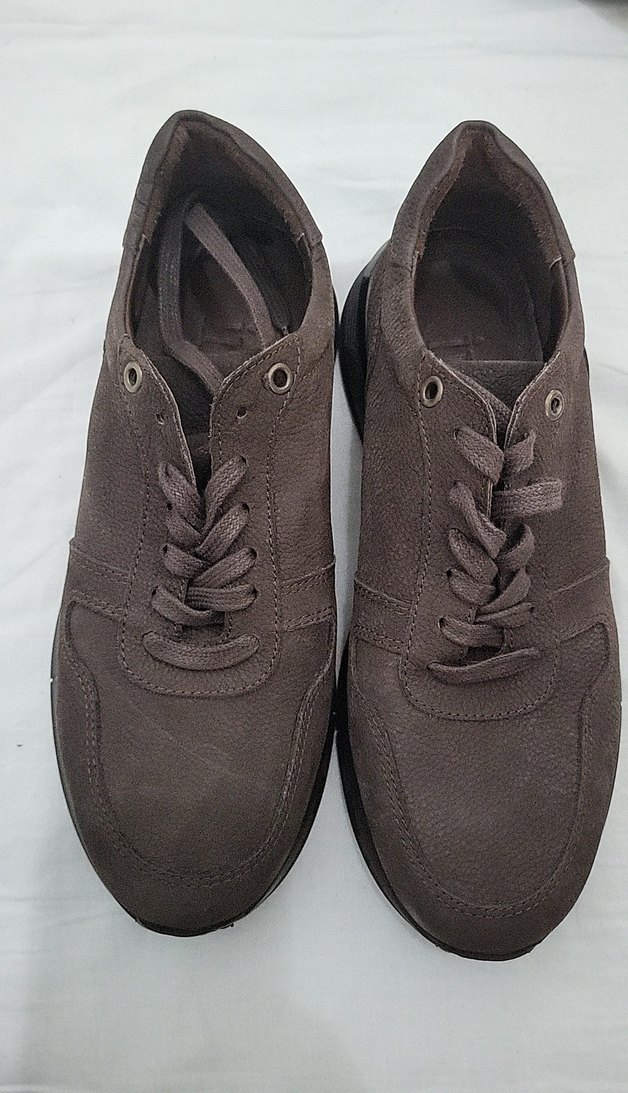 Kahverengi Süet Erkek Spor Ayakkabı inci - Görsel 5