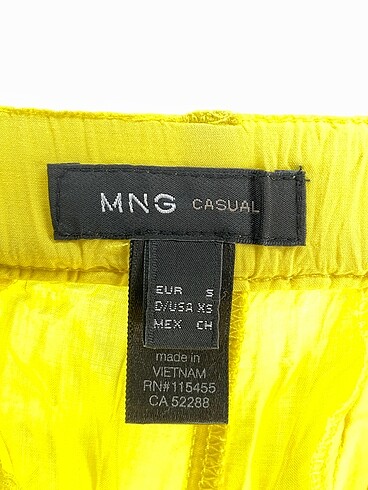 s Beden sarı Renk Mango Kumaş Pantolon %70 İndirimli.