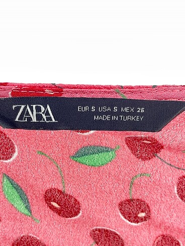s Beden pembe Renk Zara Kısa Elbise %70 İndirimli.
