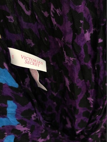  Beden Victoria?s Secret Purple Leopard Fashion Scarf