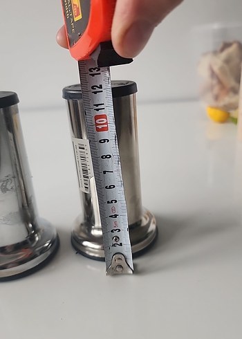 Gri Metal Mobilya Ayağı Seti - Görsel 5