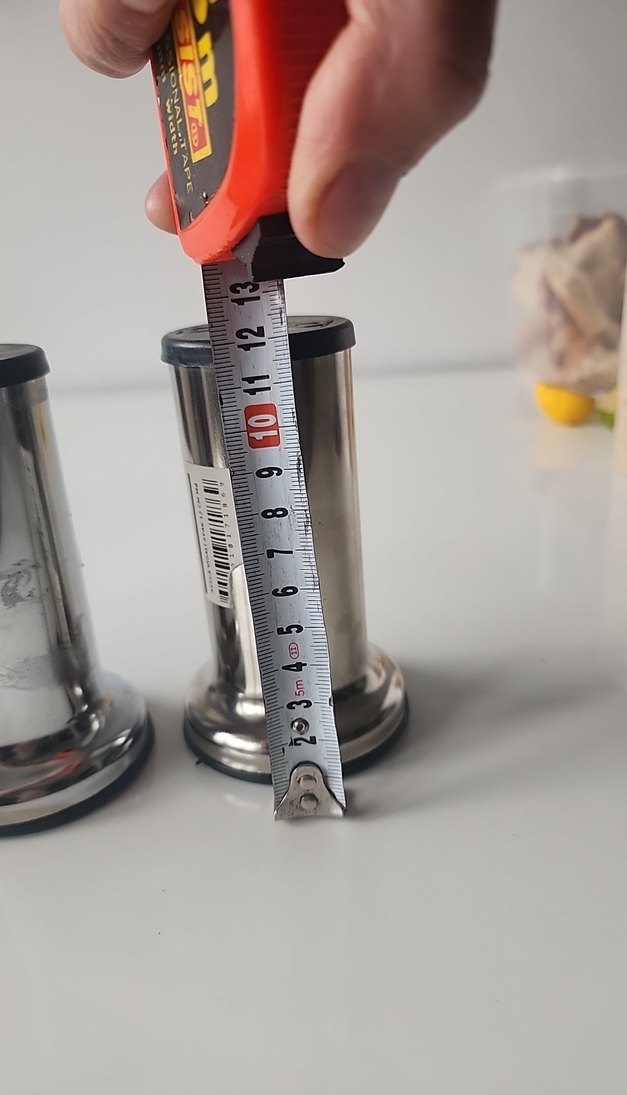 Gri Metal Mobilya Ayağı Seti - Görsel 5