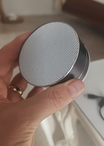 A10 Mini Bluetooth Hoparlör Mavi - Görsel 6