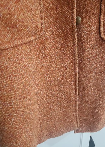 Düğmeli Cepli  Kaban - Görsel 10