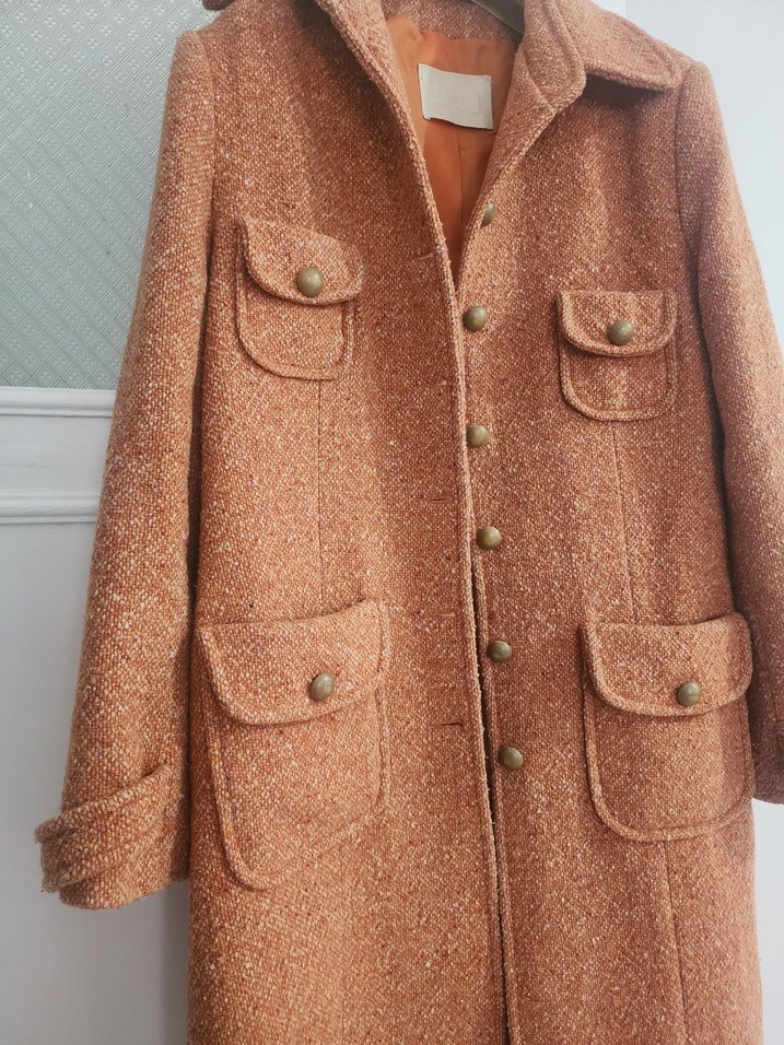 Düğmeli Cepli  Kaban - Görsel 3