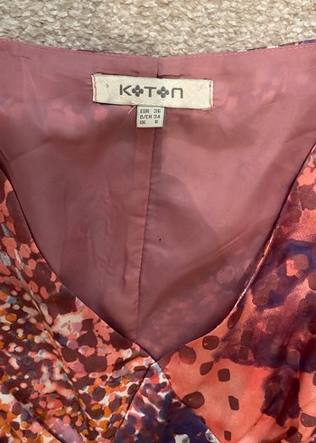 Koton Bohem Çok Renkli Midi Elbise - Görsel 5