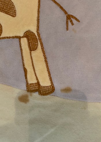 Açık mavi kadife içi pamuklu terletmeyen kumaş Çocuk Uyku Tulumu - Görsel 3