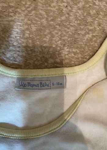 Açık mavi kadife içi pamuklu terletmeyen kumaş Çocuk Uyku Tulumu - Görsel 2